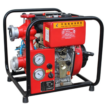 手抬机动消防泵 JBC5.0/11.0(柴油动力11HP）